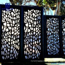 Powder Coating Painted Laser Cut Aluminum Fence Panel for Outdoor